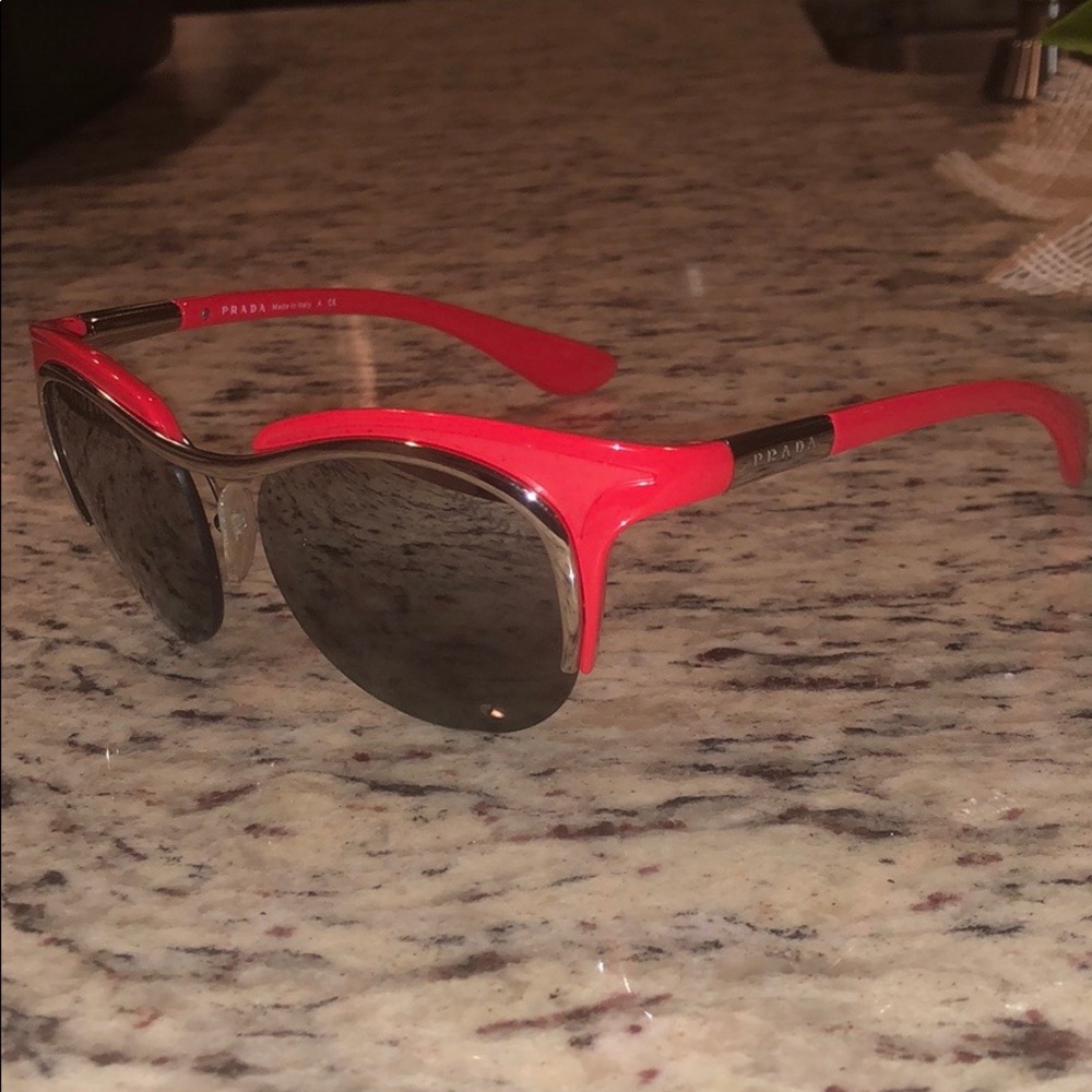 Prada Runway Sunglasses - Hot Pink